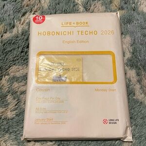 Hobonichi Techo 2026 Planner - English Edition A5 Cousin